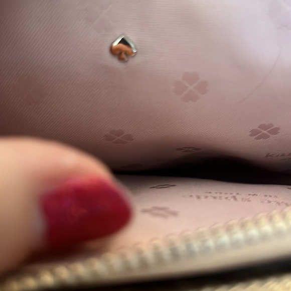 Kate Spade EUC dome shape Spenser Heart light pink crossbody - Picture 11 of 14